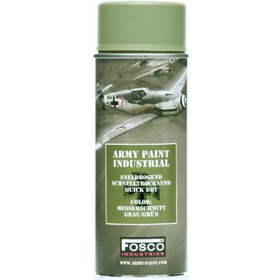 FOSCO Barva ARMY ve spreji 400ml MESSERSCHMITT GRAU/GRÜN – Zbozi.Blesk.cz