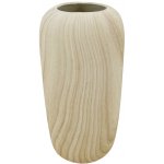 by inspire Keramická váza Selva 12,5x12,5x24,5 cm, – dekor dřeva – Hledejceny.cz