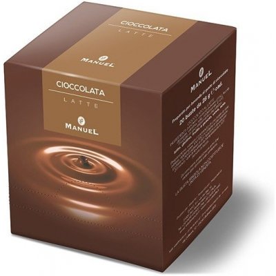 Manuel Caffè Nápojová čokoláda mléčná 20×25 g – Zboží Dáma