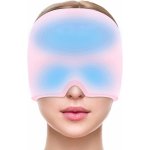 UVtech Migraine 1 Chladící gelová maska na obličej růžová – Zboží Dáma