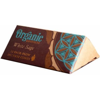Organic vonných kuželů se zpětným tokem White Sage 12 ks – Hledejceny.cz