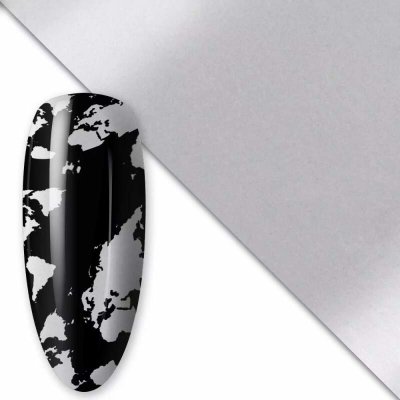 Starnails Zdobicí fólie na nehty Silver Matt 80 cm – Hledejceny.cz