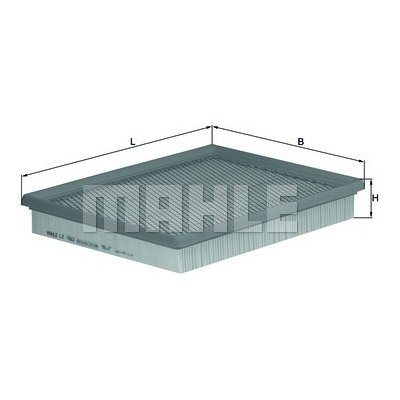 Vzduchový filtr MAHLE LX 1662 – Hledejceny.cz