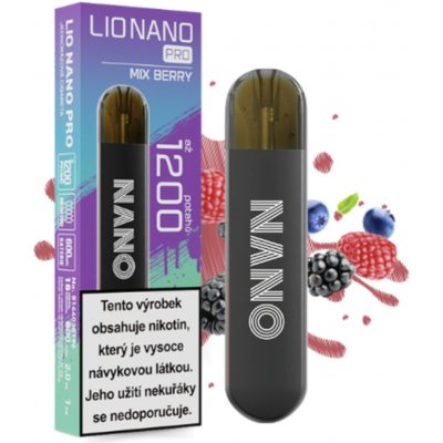 iJoy Lio Nano Pro 1200 Mix Berry 16 mg 1200 potáhnutí – Hledejceny.cz