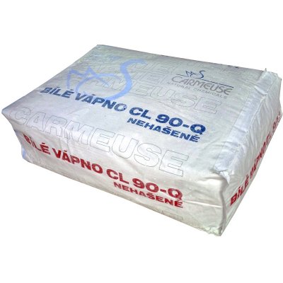 Carmeuse CL90-Q Vápno bílé nehašené 20 kg – Zboží Mobilmania
