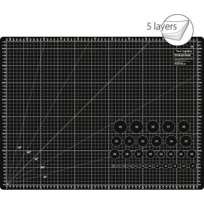 Texi Podložka na řezání 22 x 15 cm Black – Sleviste.cz