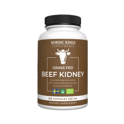 Nordic Kings Lyofilizované BIO hovězí ledviny grass-fed 180 kapslí – Hledejceny.cz