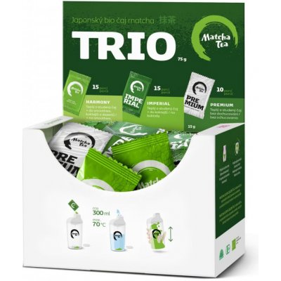 Kyosun BIO Matcha Tea Trio 75 g – Sleviste.cz