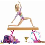 Mattel Barbie Kariéra Osvěžující gymnastická hrací sada Panenka – Zboží Dáma