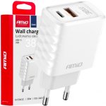 AMIO Síťová nabíječka 38W USB-A + USB-C | Zboží Auto