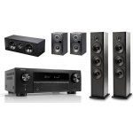 Denon AVR-X580BT Black + 2x Polk Audio T50 + Polk T30C + Polk T15 – Zbozi.Blesk.cz