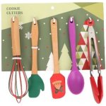Det Gamle Apotek Kuchyňské náčiní Christmas – set 5 ks, multi barva, dřevo, plast – Zboží Mobilmania