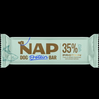 NAP Dog Proteinová tyčinka pro psy rybí 50 g – Zboží Mobilmania