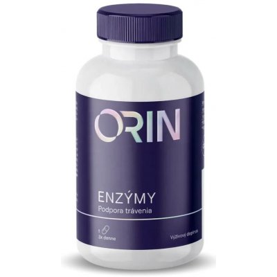 ORIN ENZÝMY na trávení 90 kapslí – Hledejceny.cz