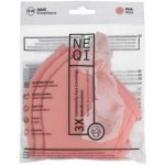 NEQI rouška třívrstvá růžová 3 ks – Zboží Dáma