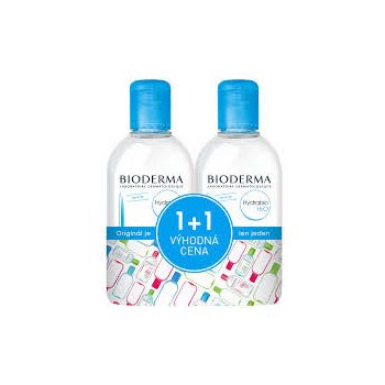 Bioderma Hydrabio H2O micelární voda 2 x 500 ml dárková sada