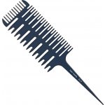Labor Pro Com-hair hřeben na vlasy melírovací modrý + plastový hrot 717 24 cm – Hledejceny.cz