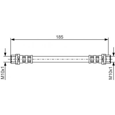 BOSCH Brzdová hadice 1 987 476 458 – Hledejceny.cz