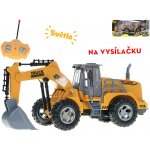 Mikro Trading R/C bagr 26cm na baterie 40MHz plná funkce se světlem – Hledejceny.cz