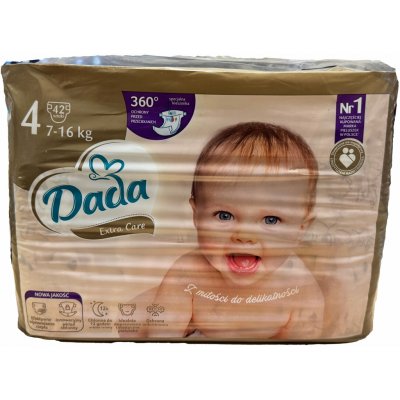 Dada Extra Care 4 7-16 kg 42 ks – Sleviste.cz