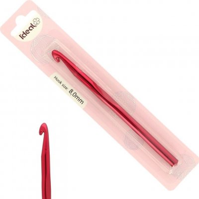 Ideal kovový háček 8 mm – Zboží Dáma