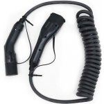 Sectron Nabíjecí kabel 5m 3m spirálový Type 2 Type 2 3x16A 400V 11kW