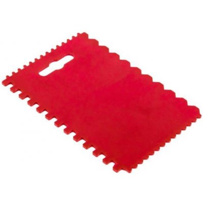 Stěrka plastová univerální, zuby, 90 x 135 mm – Hledejceny.cz
