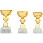 Pohár EKONOM výška 15 cm zlatý – Sleviste.cz