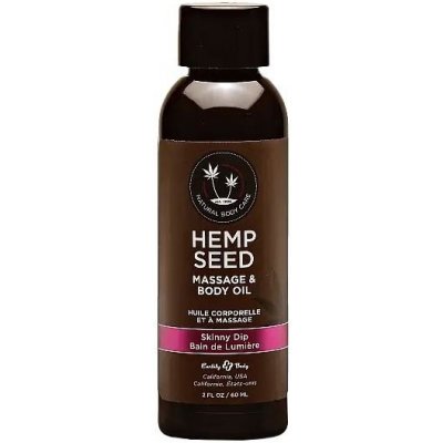 Hemp Seed masážní olej vanilková cukrová vata 60 ml – Zbozi.Blesk.cz