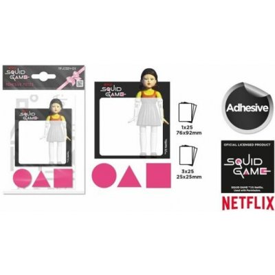 Lepící bloček NETFLIX - Squid Game (Hra na Oliheň) – Hledejceny.cz