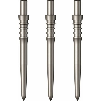 Mission Kovové hroty Sniper - Titan Pro - Silver - 28 mm – Zbozi.Blesk.cz