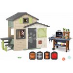 Smoby Set domeček Přátel s plnými dveřmi a zahradní gril Friends Evo Life Playhouse rozšiřitelný s piknikovým stolem – Hledejceny.cz