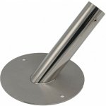 Fasádní držák na vlajku - nerezový (kruh) - Jednoramenný – Zboží Mobilmania