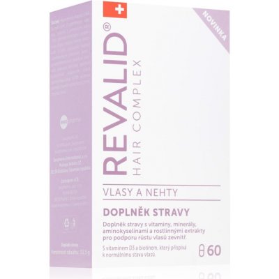 Revalid Hair Complex pro vlasy a nehty 60 kapslí – Zboží Mobilmania