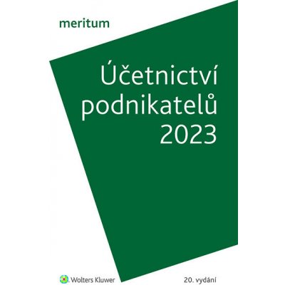 meritum Účetnictví podnikatelů 2023 - autorů – Zboží Mobilmania