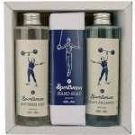 Bohemia Gifts Sportsman sprchový gel 250 ml + šampon na vlasy 250 ml + toaletní mýdlo 145 g, pro muže kosmetická sada