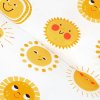 Metráž Goldea bavlněné plátno - usměvavá sluníčka 160 cm