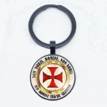 Přívěsek na klíče kříž templářů 7 st – Hledejceny.cz