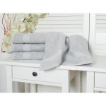 B.E.S. Petrovice Osuška 70 x 140 cm Adria Šedá Mushroom – Zboží Dáma