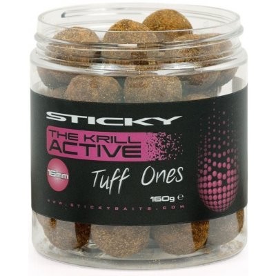 Sticky Baits Extra tvrdé boilies The Krill Active Tuff Ones 160g 20mm – Zboží Mobilmania