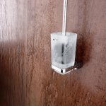 Nimco Maya Toaletní WC kartáč chrom MA 29094CN 26 – Zboží Dáma