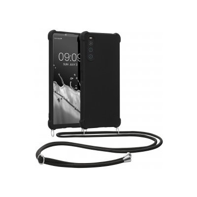 Pouzdro kwmobile Sony Xperia 10 IV černé – Zboží Živě