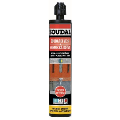 Soudal SOUDAFIX Chemická kotva VE-SF, 280 ml 4303028 – Zboží Mobilmania