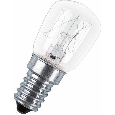 Osram Speciální žárovka do trouby T26, E14, 15 W, 110 lm, 2700 K, čirá – Zboží Mobilmania