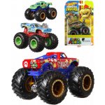 Mattel Hot Weels Monster Trucks tematický truck HJG41 Super Mario – Zboží Dáma