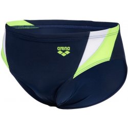 Arena Swim Briefs Panel Navy/Green/White