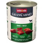 Animonda Gran Carno Adult hovězí & zvěřina 0,8 kg – Hledejceny.cz