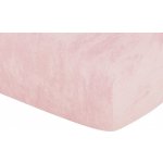 Dadka froté prostěradlo pudrové 90x200x20 – Hledejceny.cz