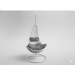 Pro-Tech shop Závěsné křeslo bílé 62196 FAT1167 – Zboží Dáma