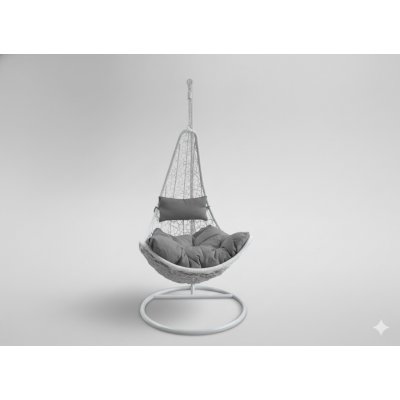 Pro-Tech shop Závěsné křeslo bílé 62196 FAT1167 – Zboží Dáma